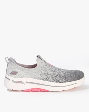 Go Walk Arch Fit-Lunar Views Slip-On Walking Shoes