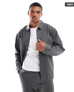 Men Slim Trucker Jacket