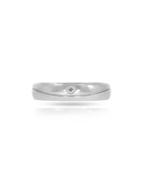 bhima jewels Women Sterling Silver Rhodium Stone Ring-picture-50