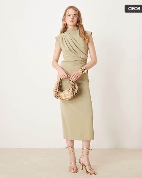Buy Sage Green Dresses for Women by ASOS DESIGN Online