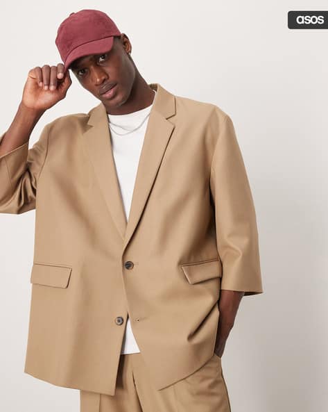 ASOS DESIGN Oversized Single-Breasted Blazer