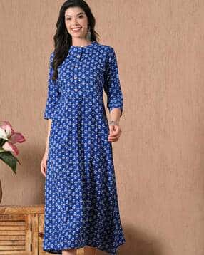 nyrika Women Mandarin Collar A-Line Kurta-picture-37