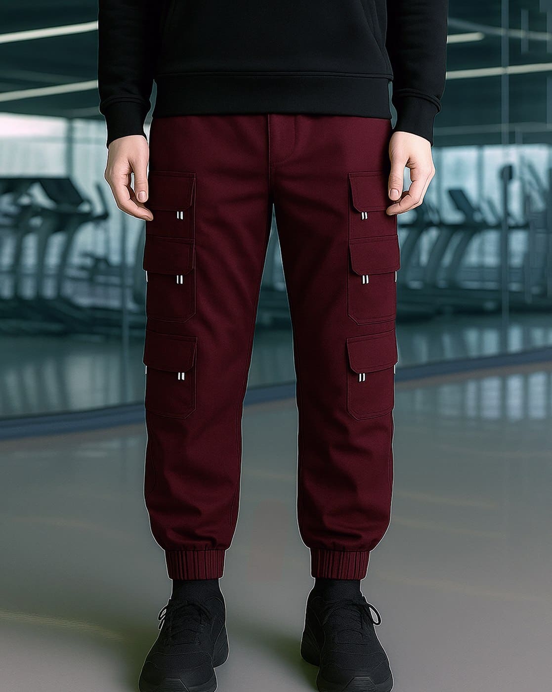 Men Mid-Rise Joggers