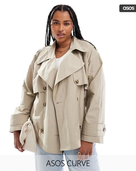 Buy Beige Jackets Coats for Women by ASOS DESIGN Online