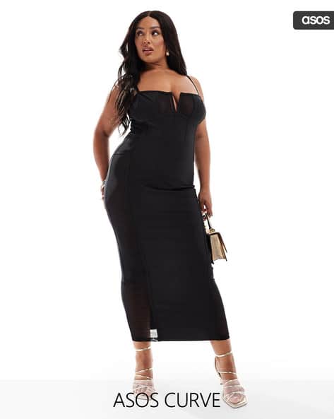 asos black sheer dress Bill Levkoff 987