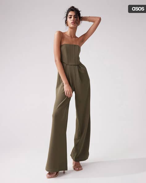 Buy Khaki Jumpsuits &Playsuits for Women by ASOS DESIGN Online