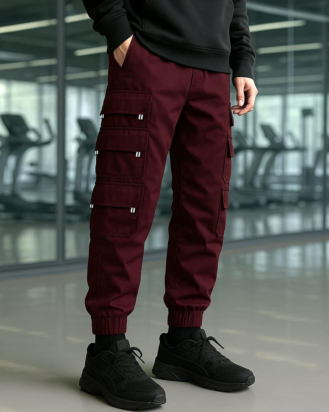 Men Mid-Rise Joggers