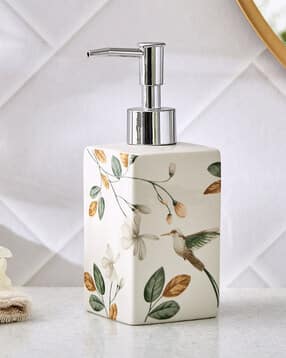 home centre Mekong Kralix Ceramic Soap Dispenser - 430ml-picture-24