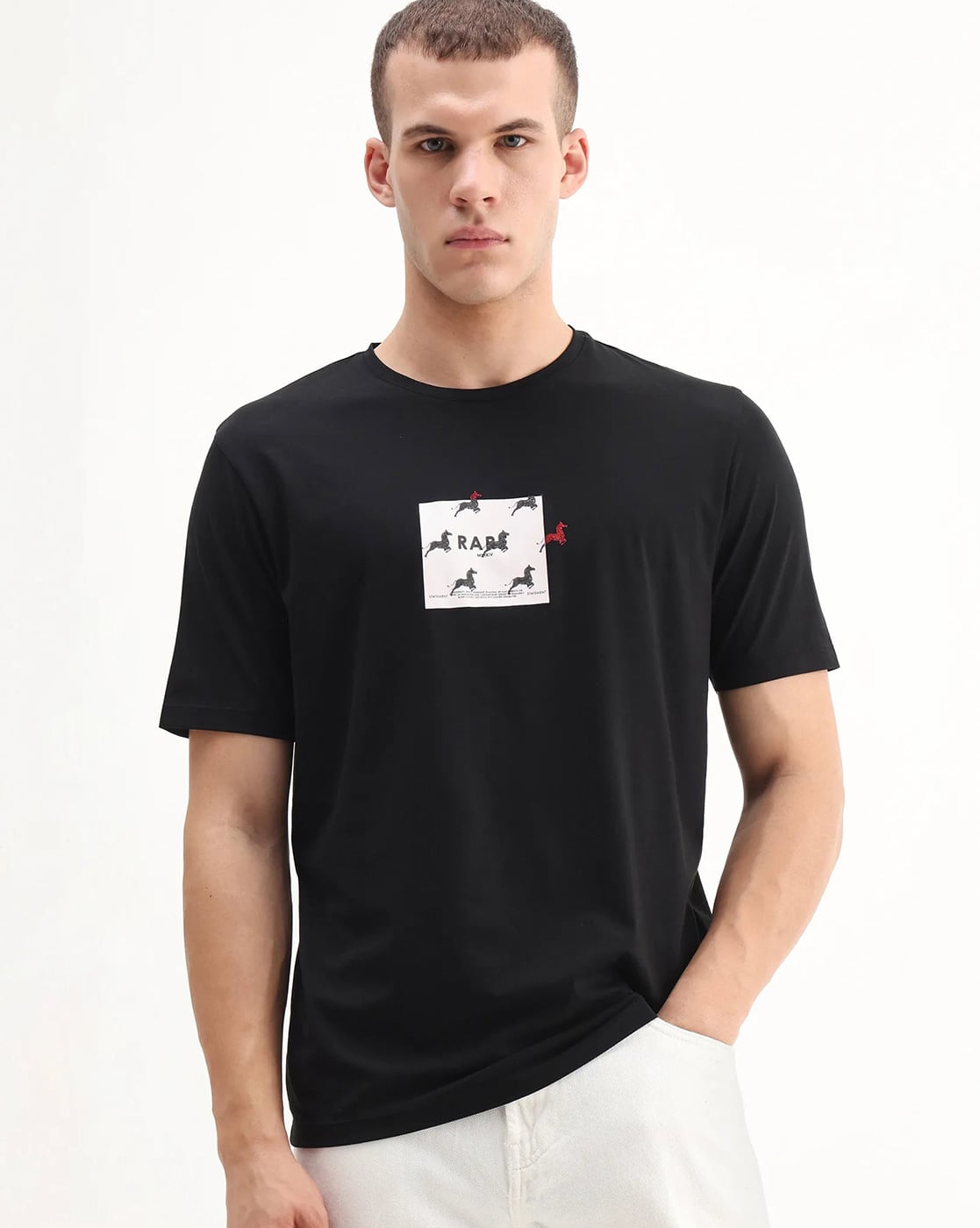 Men Graphic Regular Fit T-shirt