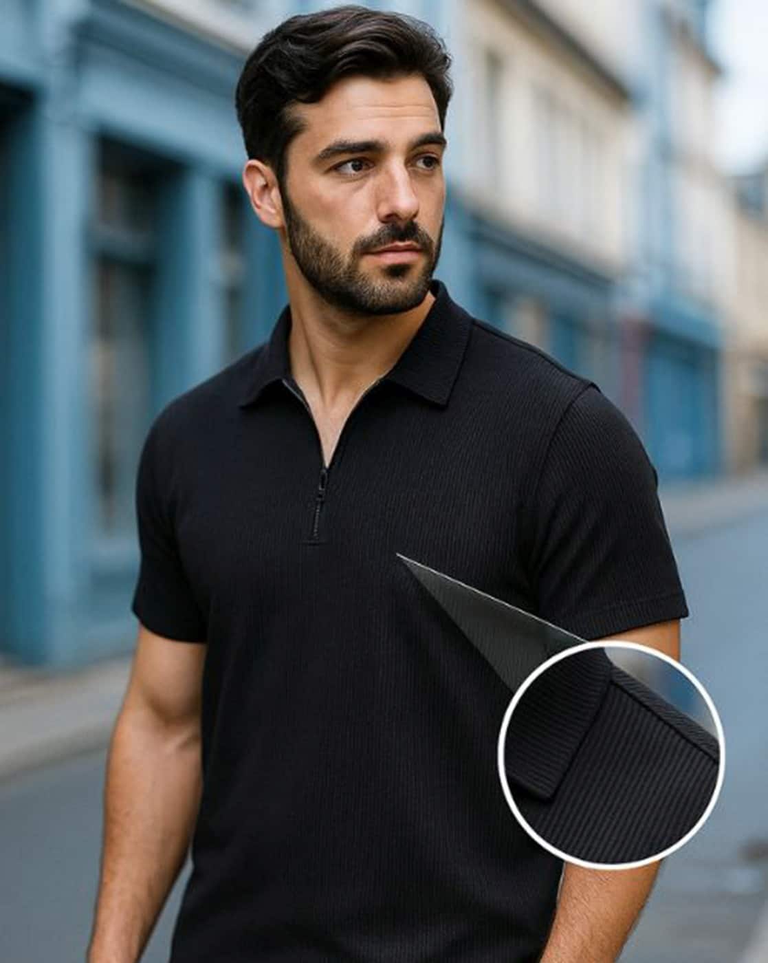 Buy Black Tshirts for Men by Crazybee X AG Online | Ajio.com