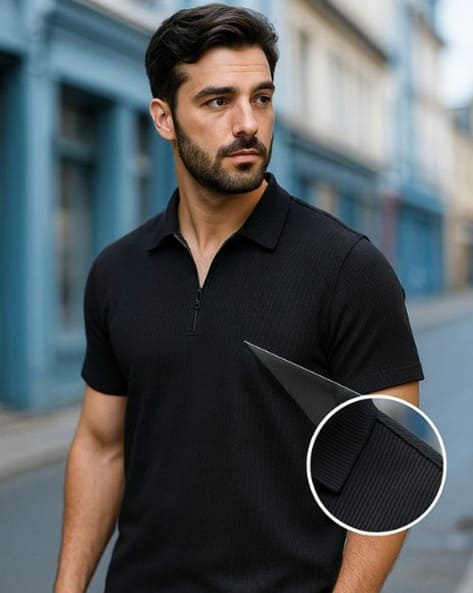 Buy Black Tshirts for Men by Crazybee X AG Online | Ajio.com