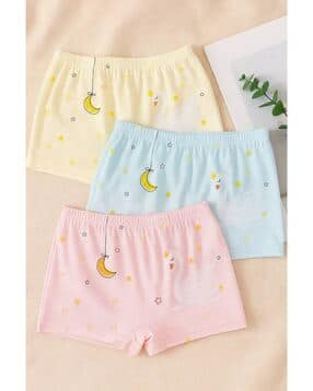 samvar Pack of 3 Cotton Bloomers Briefs -picture-26