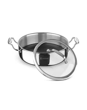 bergner Hi-Tech TriPly Stainless Steel Serving Pan Lid-picture-53