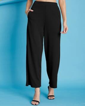 selvia Women Straight Fit Trousers-picture-14