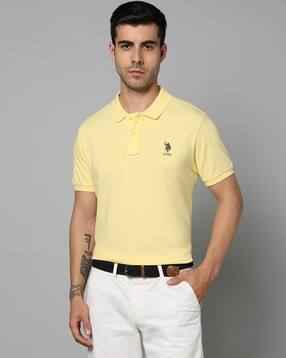 u.s. polo assn. Men Logo Print Slim Fit Polo T-Shirt-picture-20