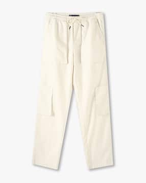 Boys Straight Fit Cargo Pants with Drawstring Waist-image-23