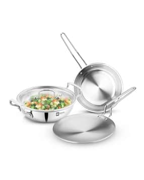 bergner TriPly 4 Pcs Stainless Steel Cookware Set -picture-31
