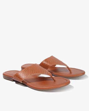 hi-attitude Women Round-Toe Thong Flat Sandals-picture-11