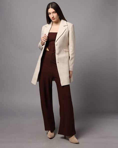 outfit womens cream coats and jackets