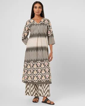 rangmanch by pantaloons Women Printed A-Line Kurta-picture-48