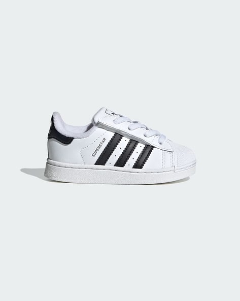 Buy Adidas Kids Superstar Ii Cf El I Lace-Up Sneakers White