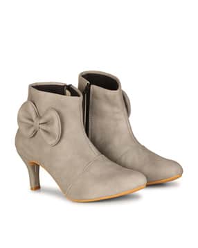 fyre rose Women Ankle-Length Pencil Heeled Boots -picture-53