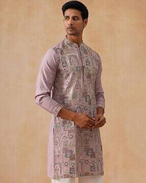 jompers Men Regular Fit Short Kurta-picture-26