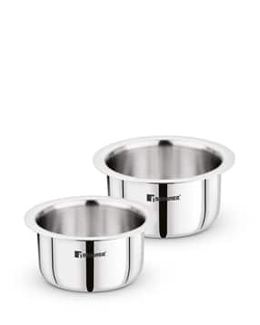  Stainless Steel 2 Pcs Tope Set  -image-37