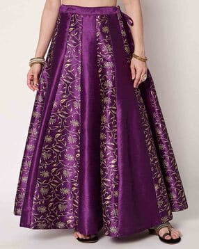 Women Printed A-Line Skirt