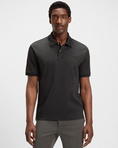 Buy BOSS Porsche X Boss Cotton Moisture Control Regular Fit Polo T