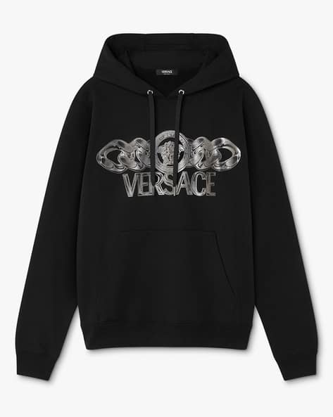 versace sweatshirt medusa logo sweatshirt