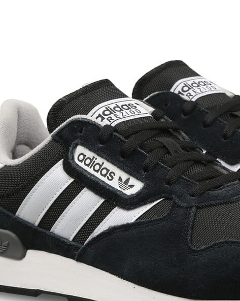 Buy Adidas Originals Treziod 2 Low-Top Lace-Up Shoes | Black Color