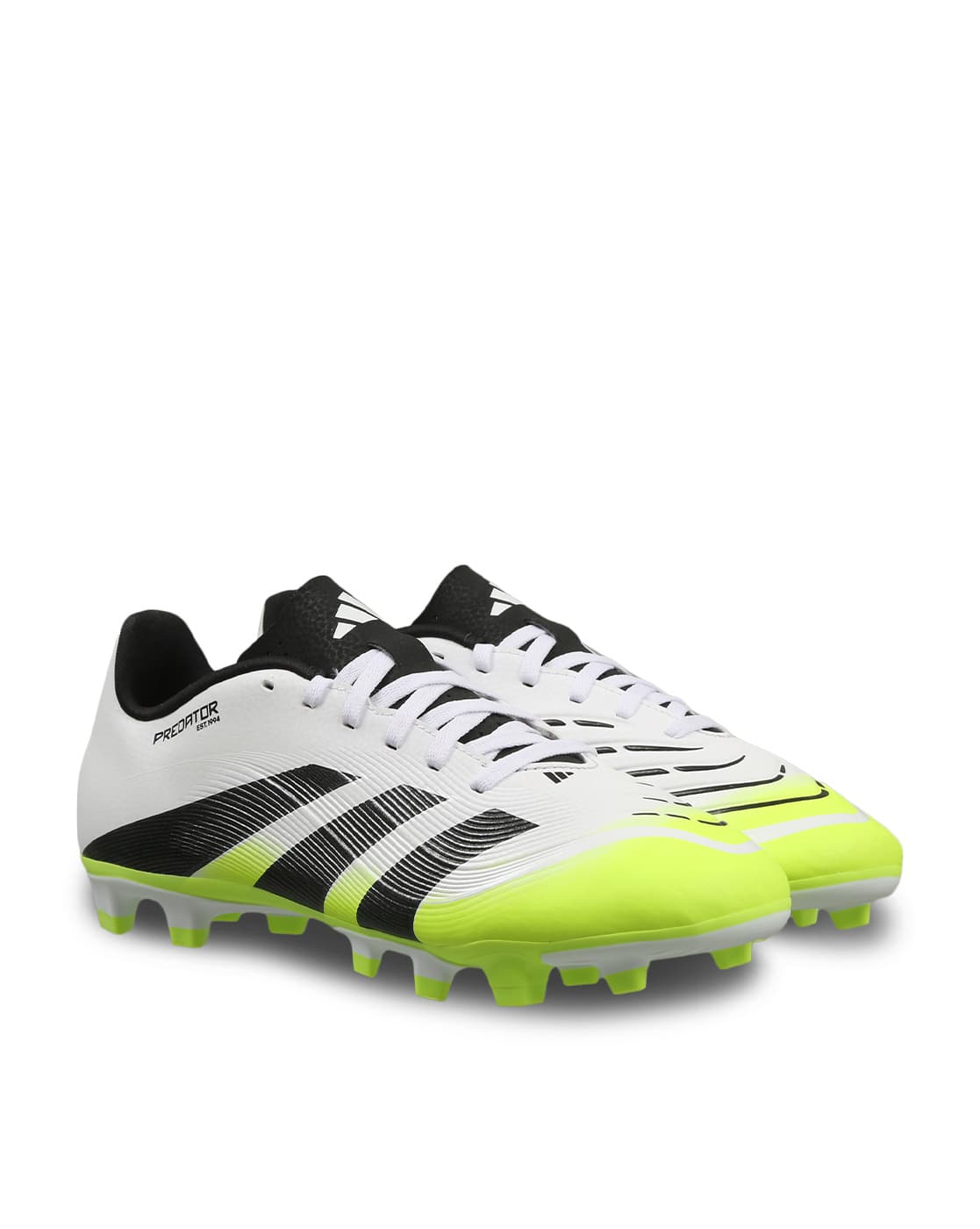 adidas Predator サッカーシューズ ホワイト/ライムグリーン Buy White Sports Shoes for Men by ADIDAS Online | Ajio.com