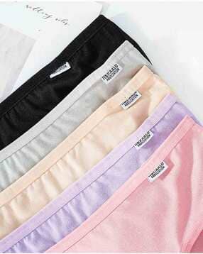 beach curve Pack Of 5 High Rise Briefs-picture-23