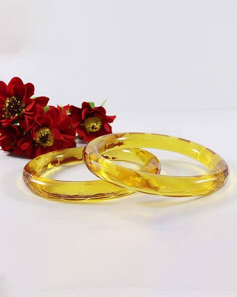 NMII Women Set of 2 Diamond Cut Slip-On Bangles