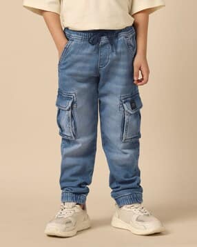 u.s. polo assn. Boys Washed Jogger Jeans with Cargo Pockets-picture-10