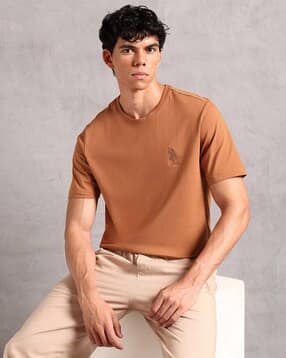 u.s. polo assn. Men Crew-Neck T-Shirt with Short Sleeves-picture-13