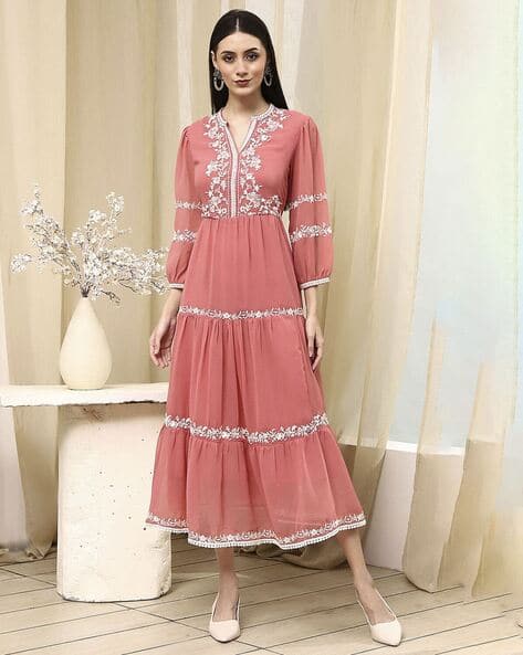 Buy Green Dresses & Gowns for Women by Biba Online | Ajio.com