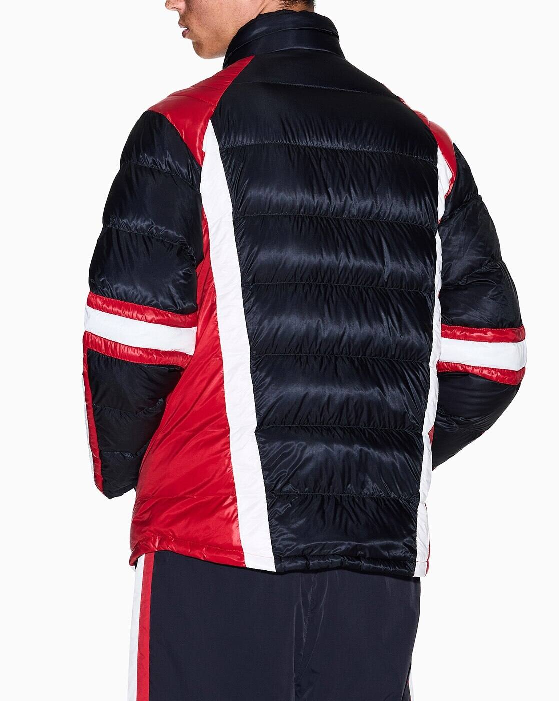 Buy ARMANI EXCHANGE Retro Regular Fit Sports Jacket Online | Ajio.com