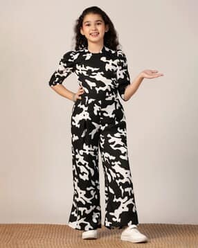 fashion dream Girls Printed Pants & Top Set-picture-23