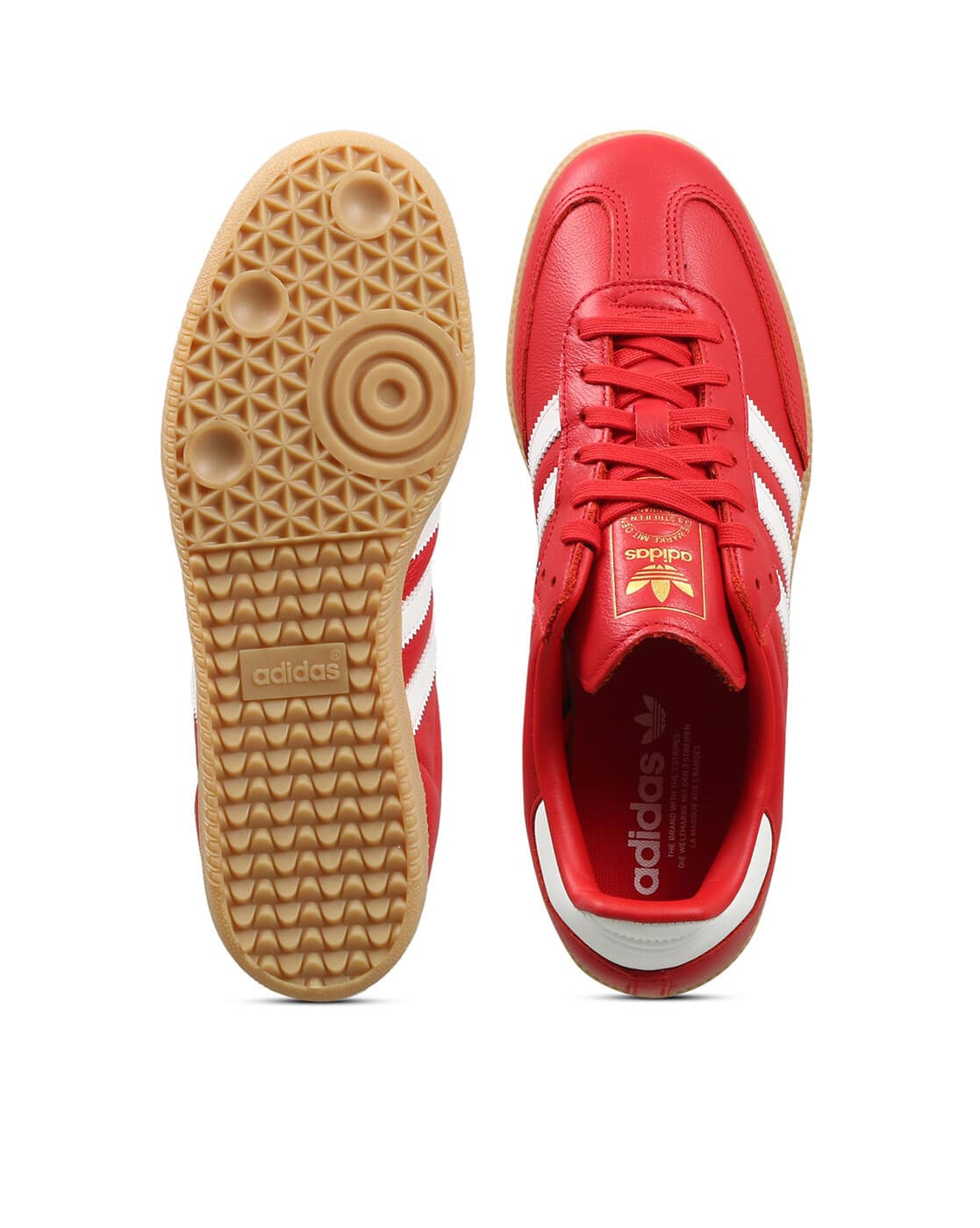 Buy Adidas Originals Men Samba OG Sneakers | Red Color Men | AJIO LUXE