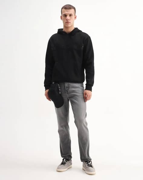 Buy Black Sweatshirt & Hoodies for Men by Rare Rabbit Online