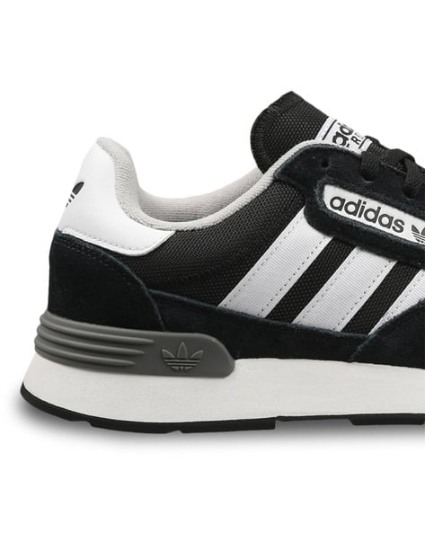 Buy Adidas Originals Treziod 2 Low-Top Lace-Up Shoes | Black Color