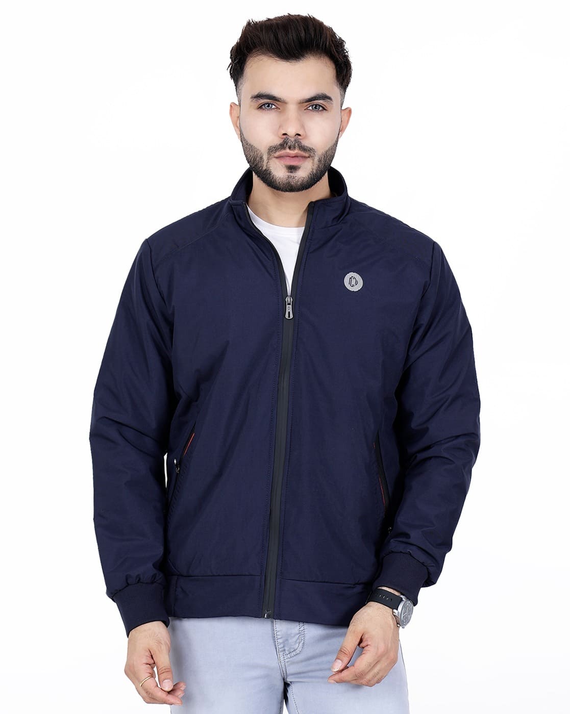 NAVY BLUE Down jacket Bess 24Aw サイズ2 NAVY BLUE Down jacket Bess 24Aw サイズ2 Navy Blue Bess Hooded Wool