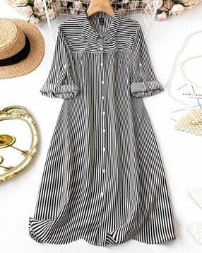 sheetal associates Women Striped Shirt Dress-picture-58