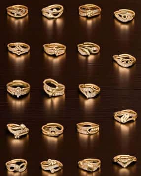 brado jewellery Gold Plated Adjustable Finger Rings-picture-11