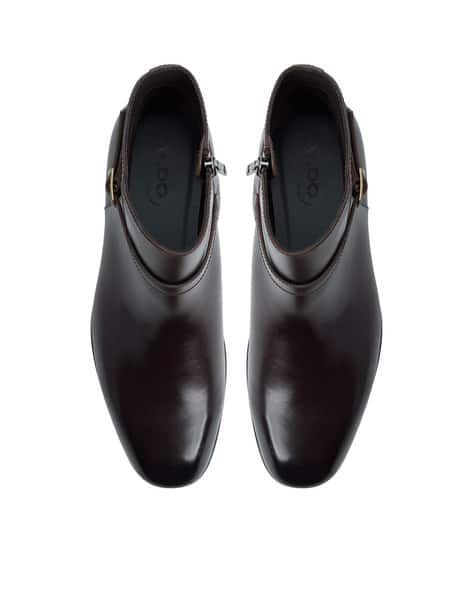 ALDO Men Round-Toe Boots with Slip-On Styling
