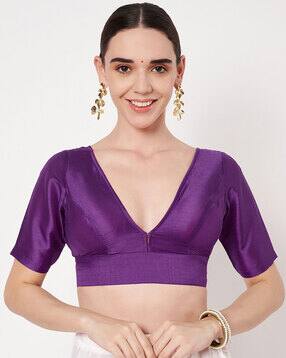 studiorasa Women V-Neck Back-Open Blouse-picture-12