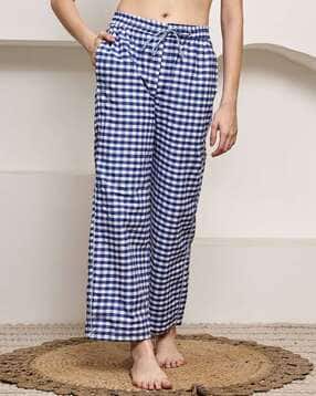 neudis Women Checked Regular Fit Pyjamas-picture-30