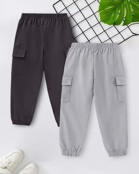 Pack of 2 Boys Joggers with Elasticated Waist
